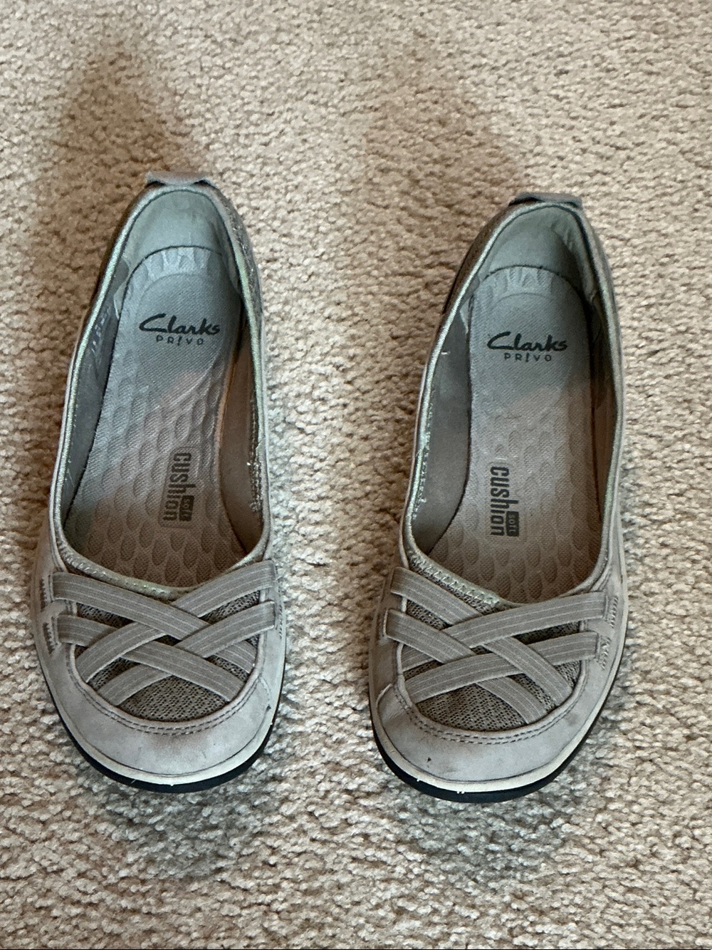 Clarks Women's  Slip-On Comfort Flats